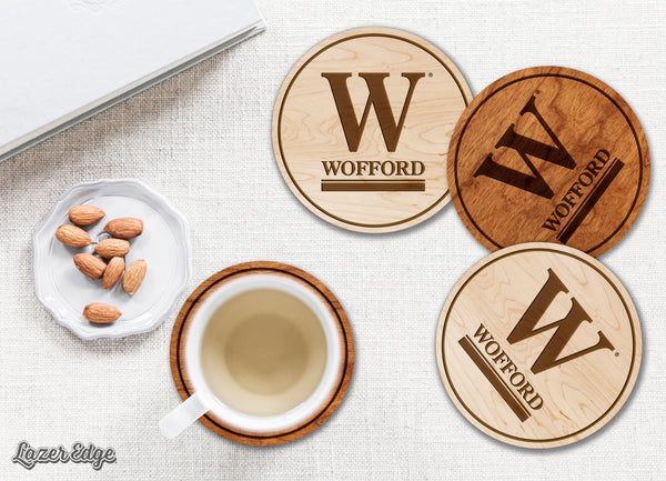 Wofford College Coaster Wofford W