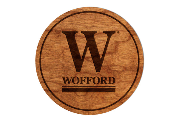 Wofford College Coaster Wofford W