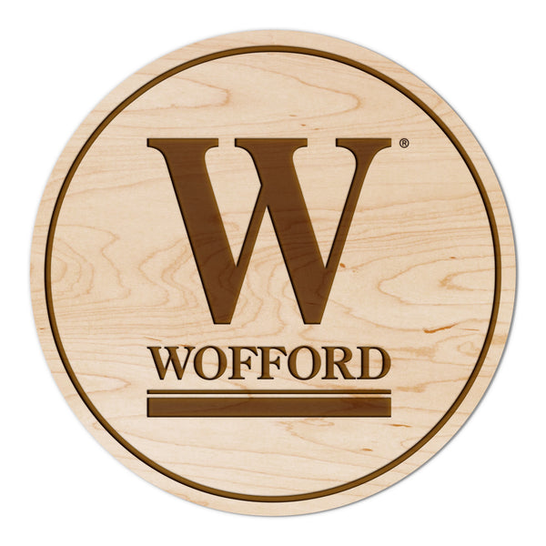 Wofford College Coaster Wofford W