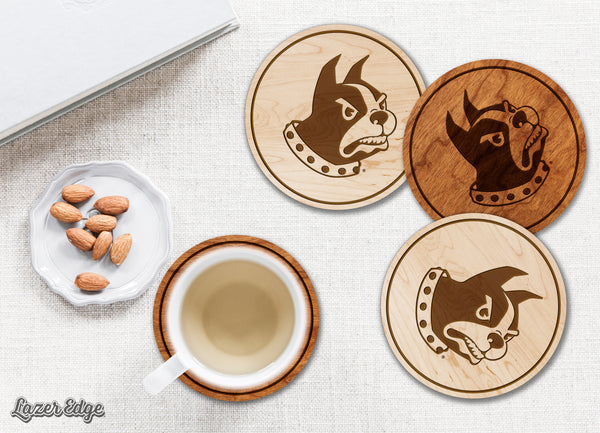 Wofford College Coaster Terrier