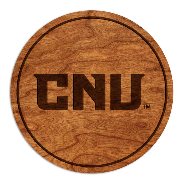 Christopher Newport University Coaster Christopher Newport CNU Letters