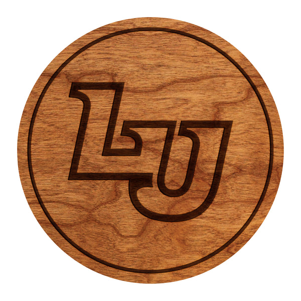 Liberty University Coaster LU Block
