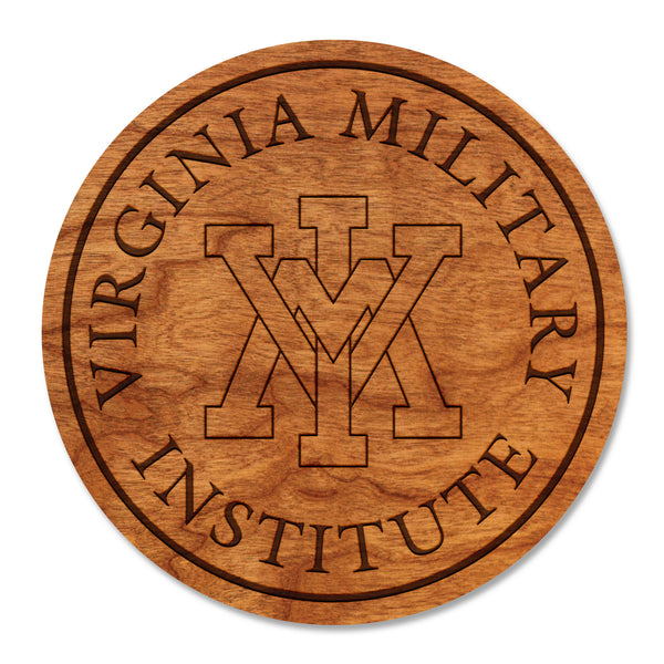 Virginia Military Institute (VMI) Coaster Circular VMI Logo