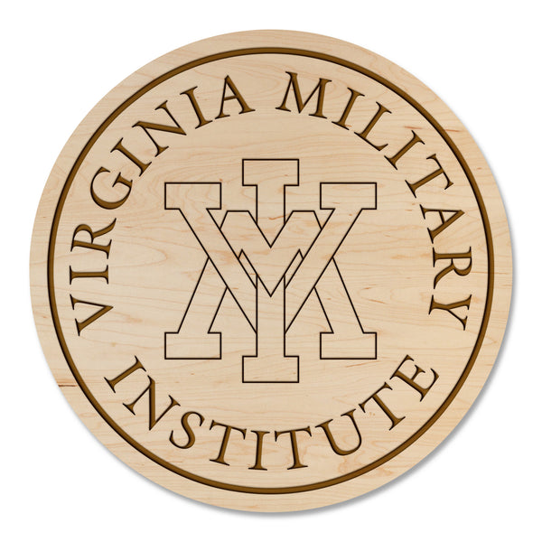Virginia Military Institute (VMI) Coaster Circular VMI Logo