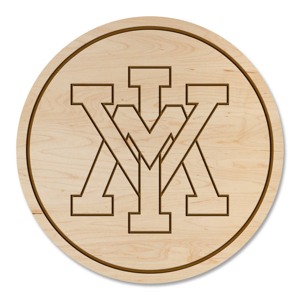 Virginia Military Institute (VMI) Coaster VMI Letters