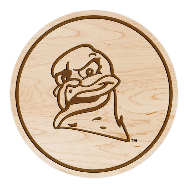 Virginia Tech Coaster Hokie Head