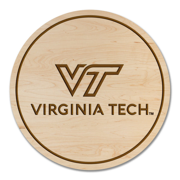 Virginia Tech Coaster Tech Institution Mark