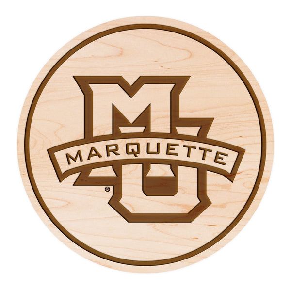 Marquette University Coaster MU Logo