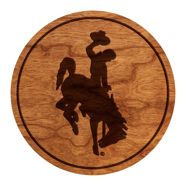 Wyoming Coaster Bucking Horse Only