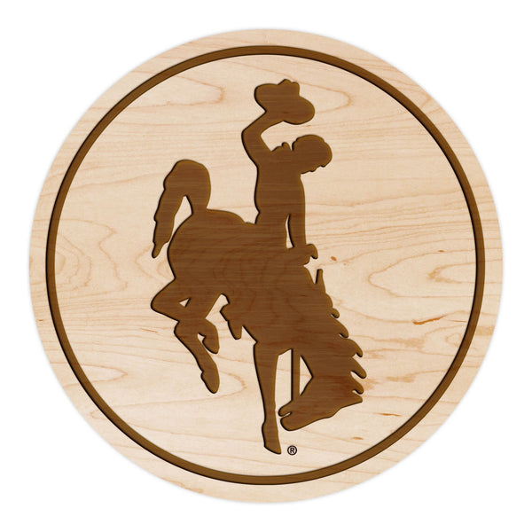 Wyoming Coaster Bucking Horse Only