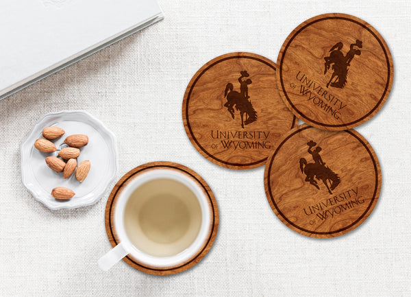 Wyoming Coaster Horse with Text