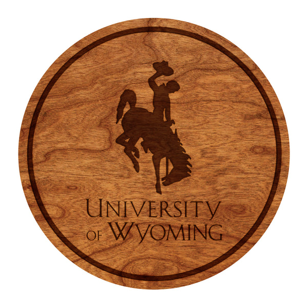 Wyoming Coaster Horse with Text