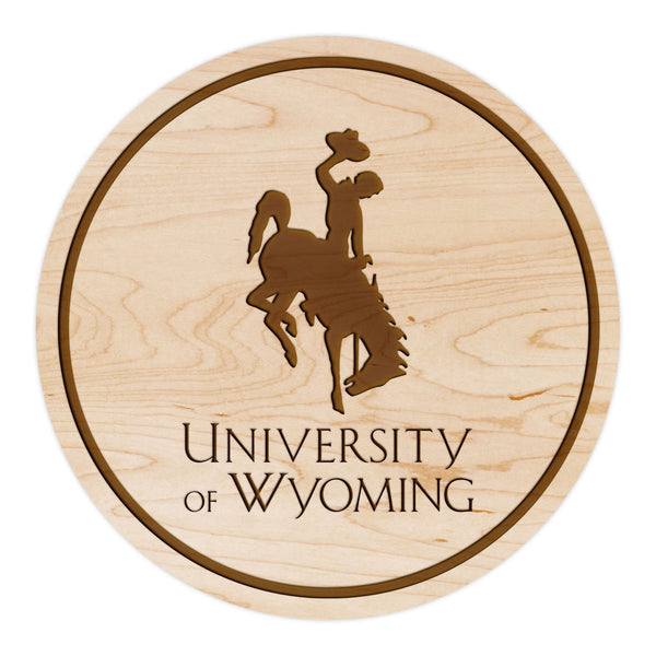 Wyoming Coaster Horse with Text