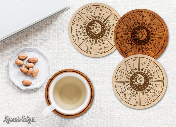 Zodiac Coaster Zodiac Wheel