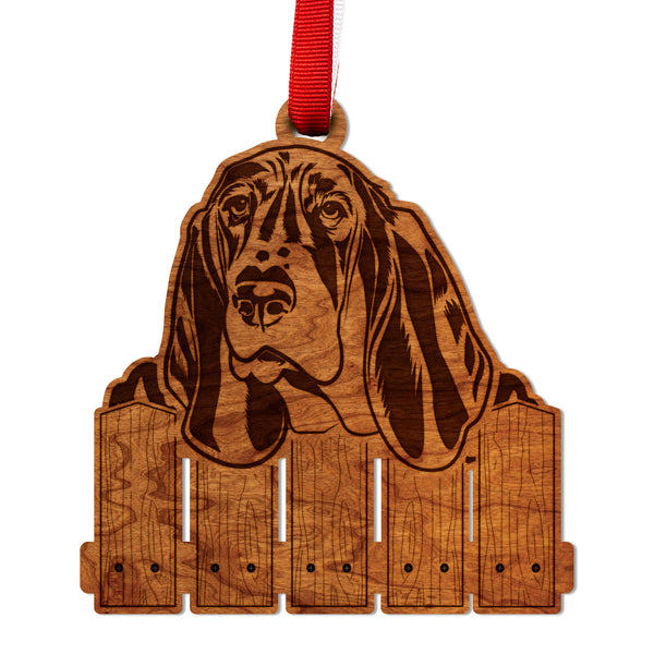 Dog Ornament Basset Hound