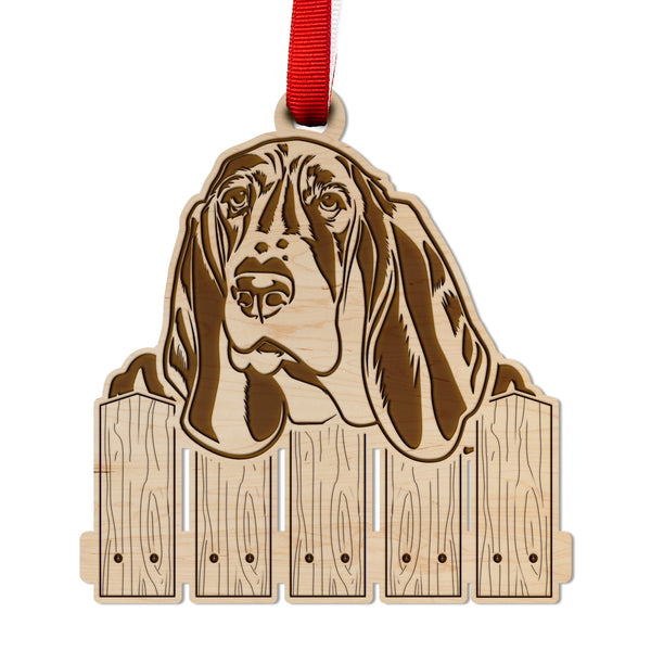 Dog Ornament Basset Hound
