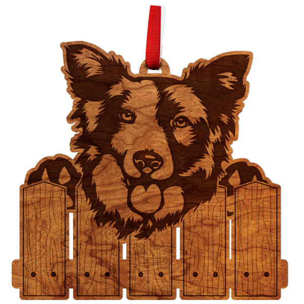 Dog Ornament Border Collie