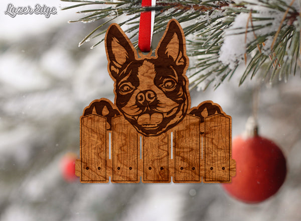 Dog Ornament Boston Terrier