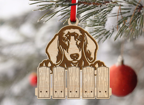 Dog Ornament Dachsund