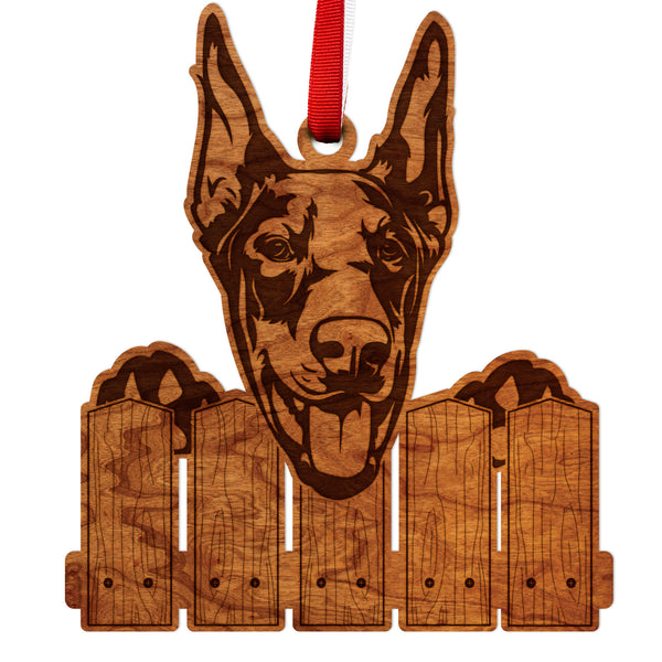Dog Ornament Doberman