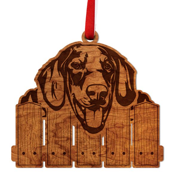 Dog Ornament Doberman Long Ears