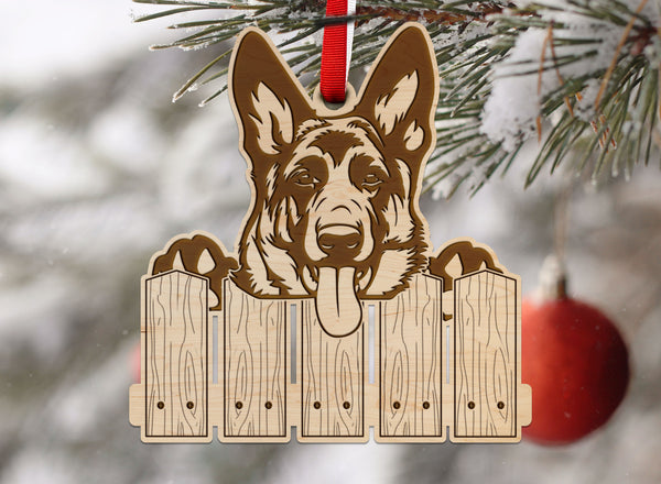 Dog Ornament German Shepherd