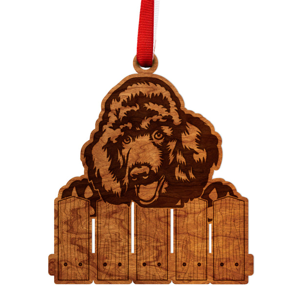 Dog Ornament Poodle