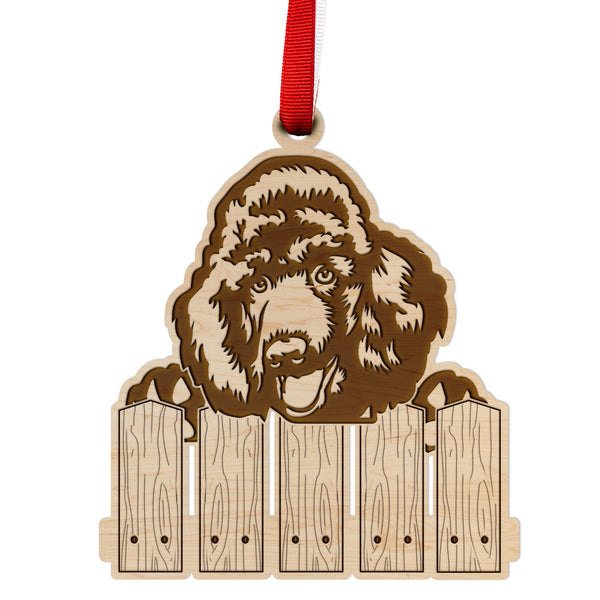 Dog Ornament Poodle