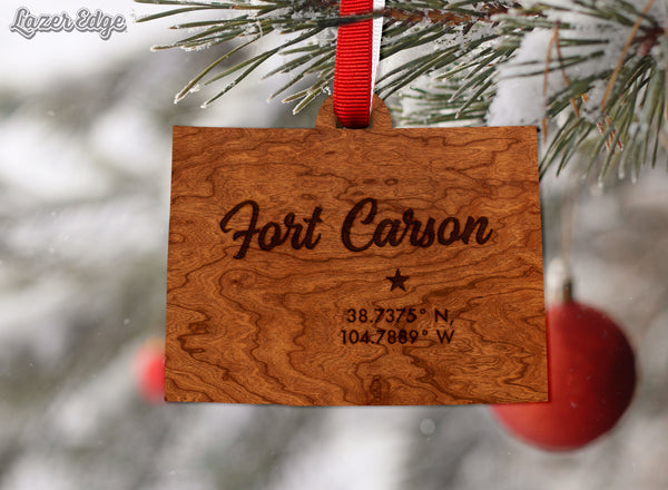 City/Hometown Ornament Fort Carson
