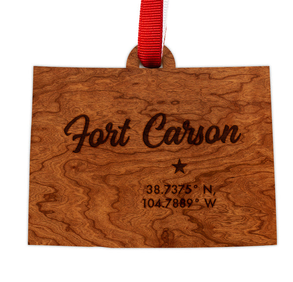City/Hometown Ornament Fort Carson