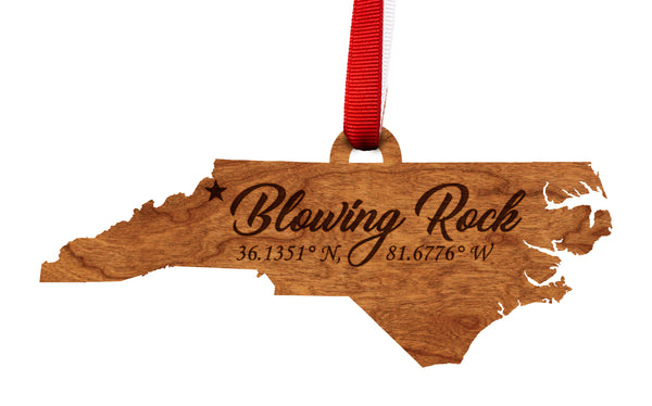 City/Hometown Ornament Blowing Rock NC