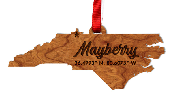 City/Hometown Ornament Mayberry NC