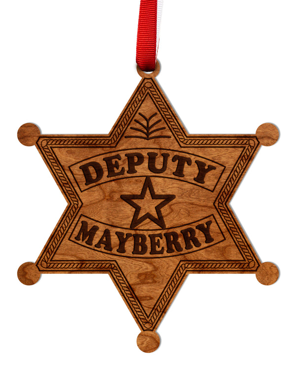 City/Hometown Ornament Mayberry Deputy