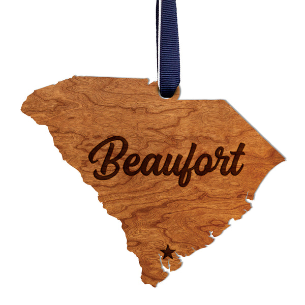 City/Hometown Ornament Beaufort SC