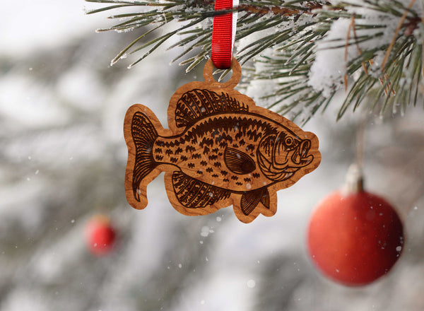 Freshwater Fish Ornament Crappie