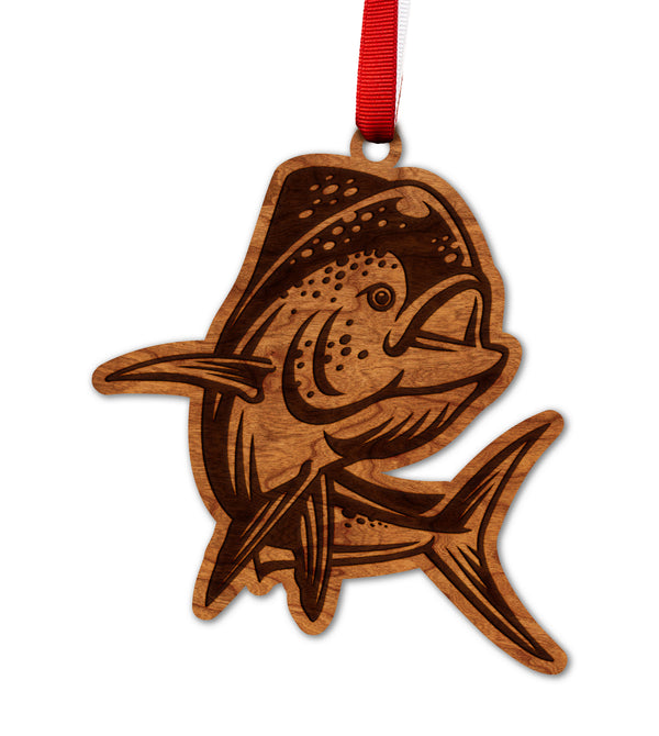Saltwater Fishing Ornament Mahi Mahi