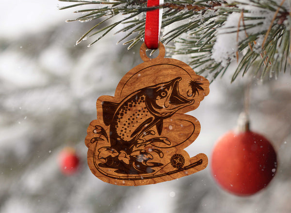 Freshwater Fish Ornament Salmon