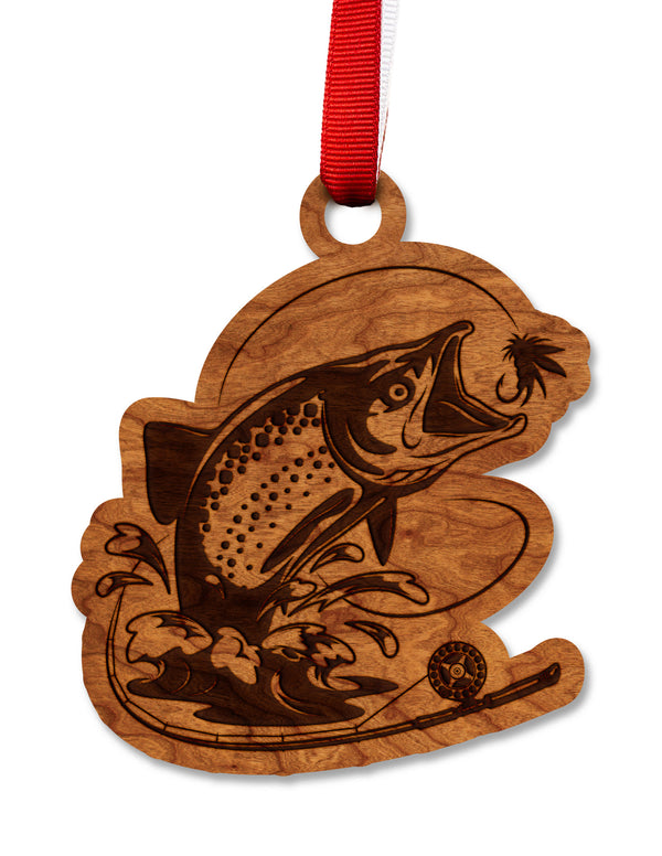 Freshwater Fish Ornament Salmon