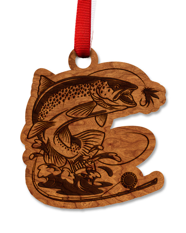 Freshwater Fish Ornament Trout