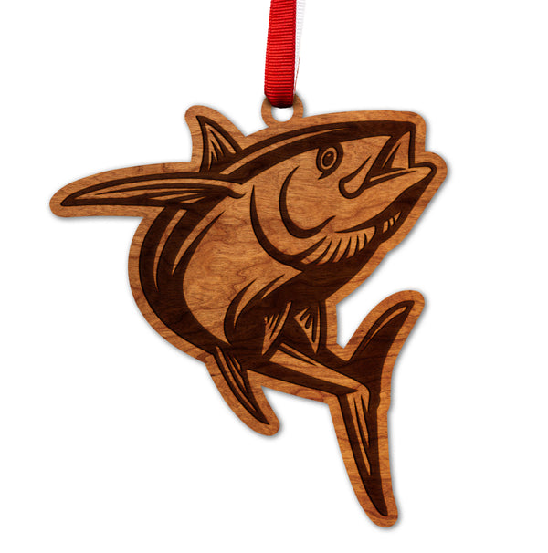 Saltwater Fishing Ornament Tuna