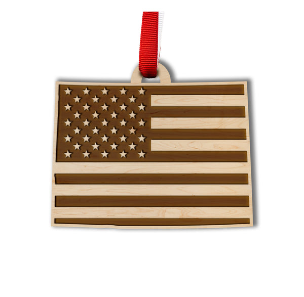 State Flag Ornament Colorado Flag