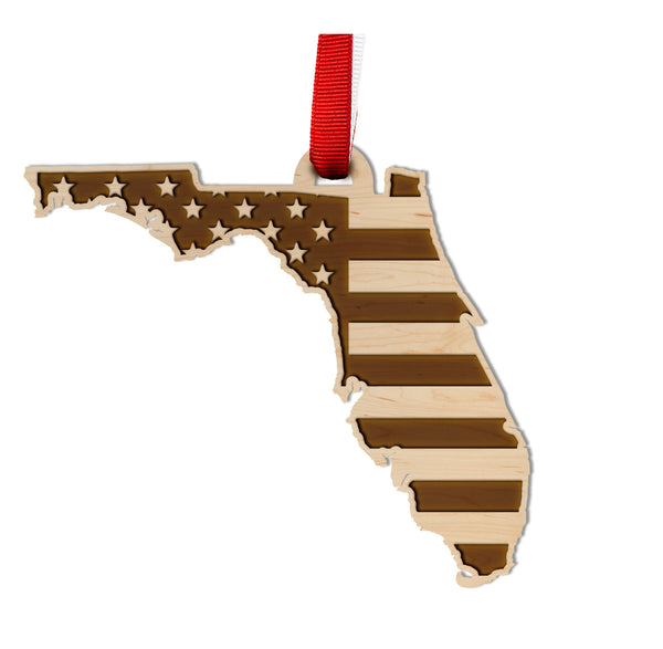 State Flag Ornament Florida Flag