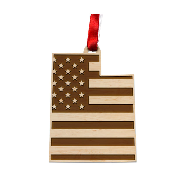 State Flag Ornament Utah Flag
