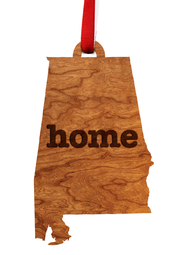 State Map Ornament Alabama
