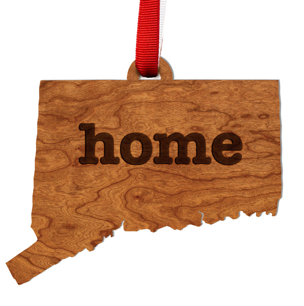 State Map Ornament Connecticut