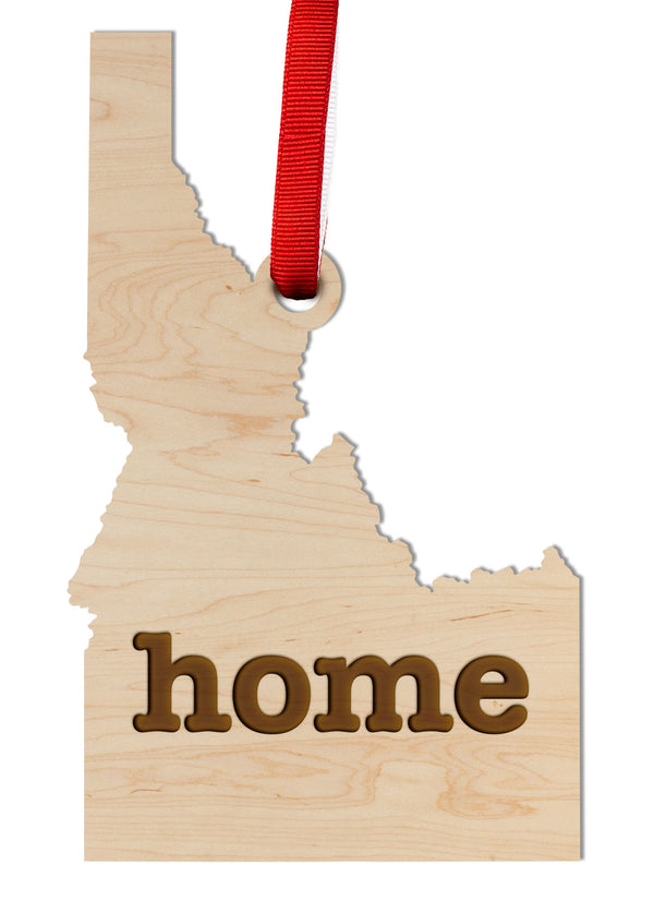 State Map Ornament Idaho