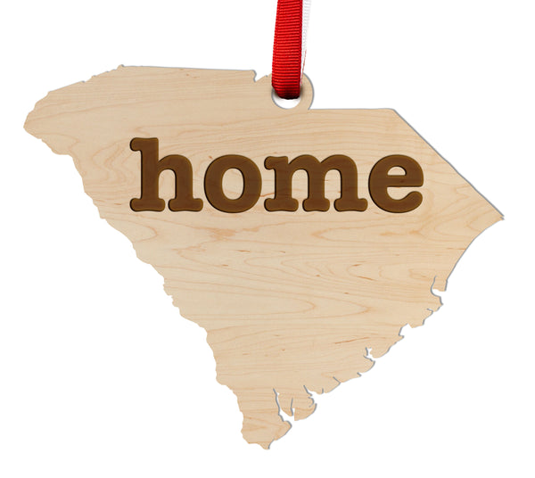 State Map Ornament South Carolina