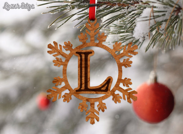 Letter Monogram Ornament L