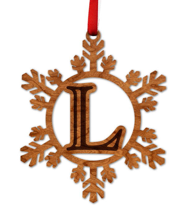 Letter Monogram Ornament L