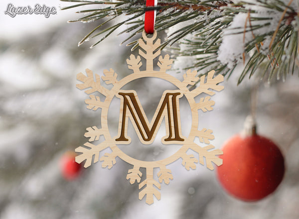 Letter Monogram Ornament M